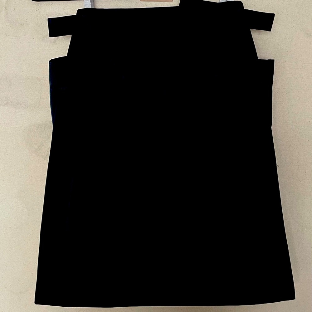 Dressy Black Satin Top by Gilmar, No.21